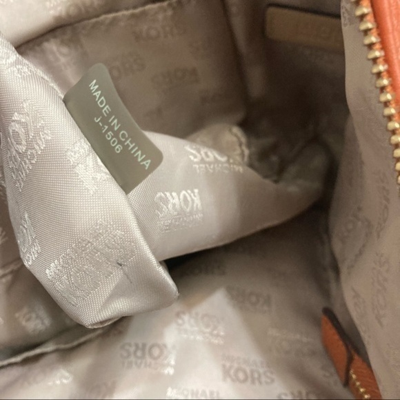 Michael kors authentic orange sienna leather tote bag - Picture 8 of 12